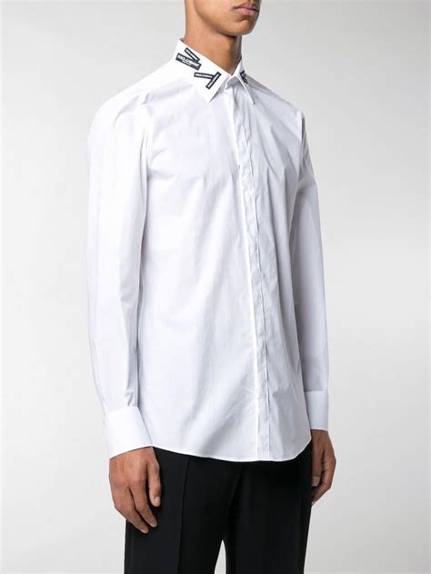 dolce and gabbana collar shirt